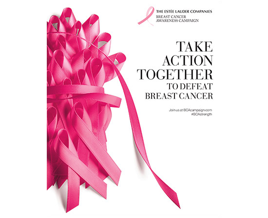 La Campagne célèbre le pouvoir de la solidarité mondiale en encourageant les gens dans le monde entier à « Agir ensemble pour éradiquer le cancer du sein. » ELC Chine reçoit plusieurs distinctions honorifiques : les Golden Flag Awards « 2016 CSR Golden Award » et « Grand Prix Award », et les Suqin Awards « 2016 CSR Golden Award ».